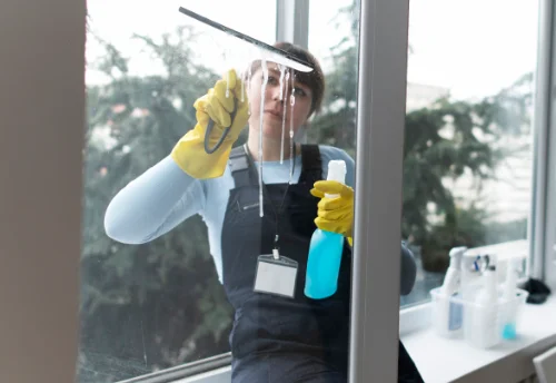 Nettoyage de vitres intérieures et extérieures à Thiverny